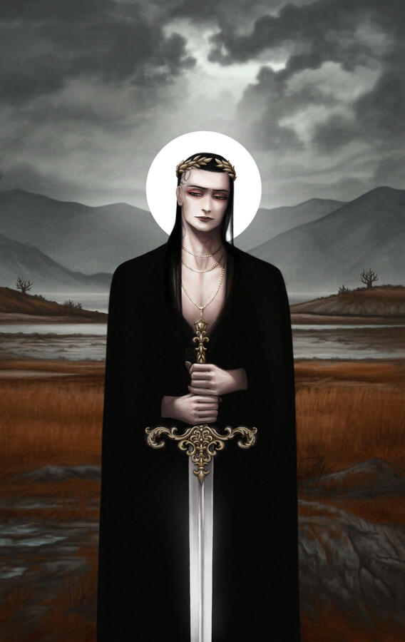 The Emperor [Original character; personal Tarot series]