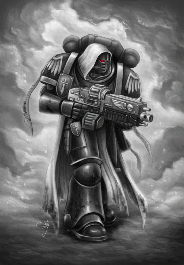 Dark Angel [Warhammer 40k fanart]