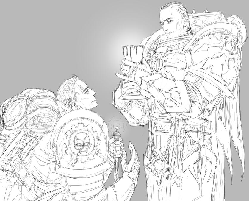 𝐶𝑜𝑚𝑒 𝑎𝑛𝑑 𝑠𝑒𝑒 [Original characters; Warhammer 40k]